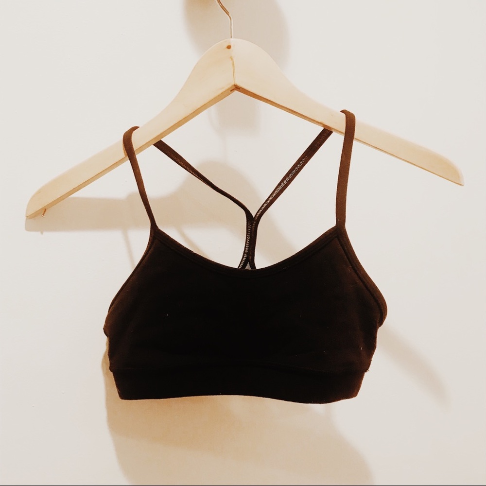 💀👯‍♀️LULU BLACK SPORTS BRA